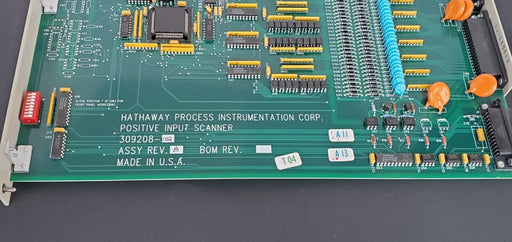 HATHAWAY PROCESS 309208-002 POSITIVE INPUT SCANNER ASSY REV. B