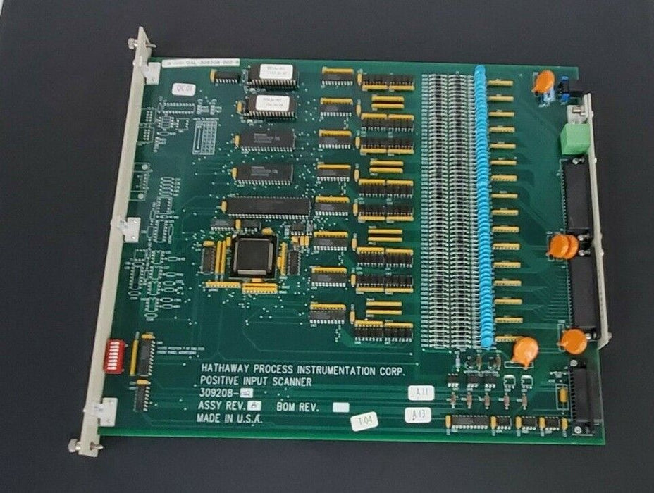 HATHAWAY PROCESS 309208-002 POSITIVE INPUT SCANNER ASSY REV. B