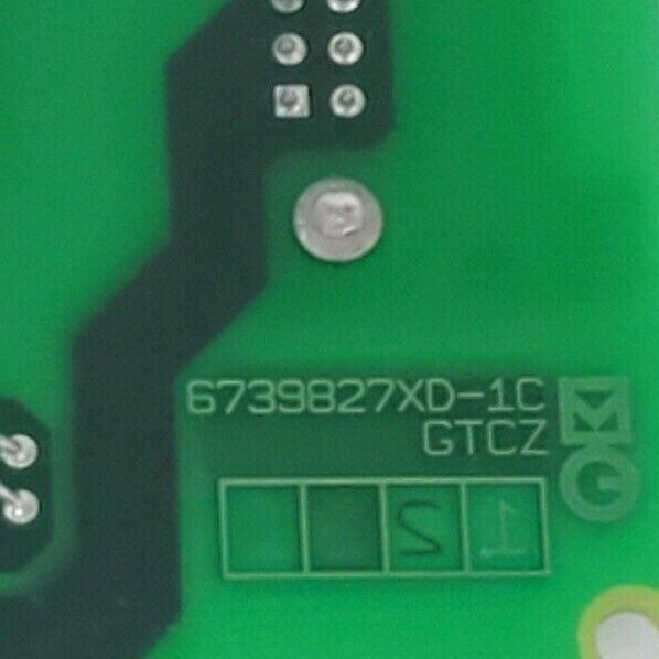 MERLIN GERIN GTCZ 6739828 PC CONTROL BOARD UEC4302414 6739827XD-1C 6739827XD-4C