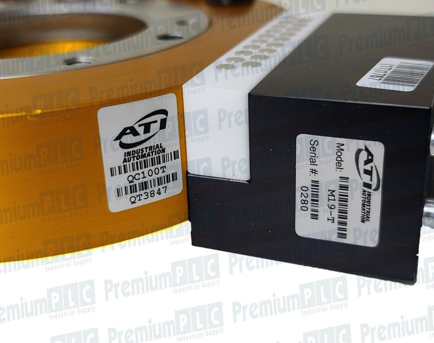 ATI INDUSTRIAL AUTOMATION QC100T / QC-100 ROBOTIC TOOL CHANGER 9120-100T-M19-000