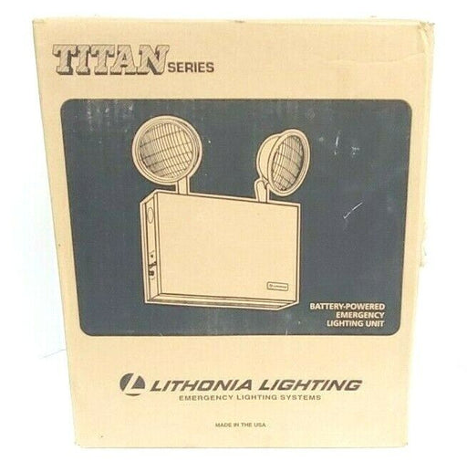 NIB LITHONIA LIGHTING ELT16 TITAN SERIES EMERGENCY LIGHTING UNIT 16W 6VDC OUTPUT