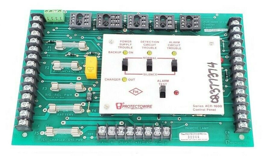 PROTECTOWIRE CP-1041-M-HD SERIES ACR-1600 CONTROL PANEL PC-1041