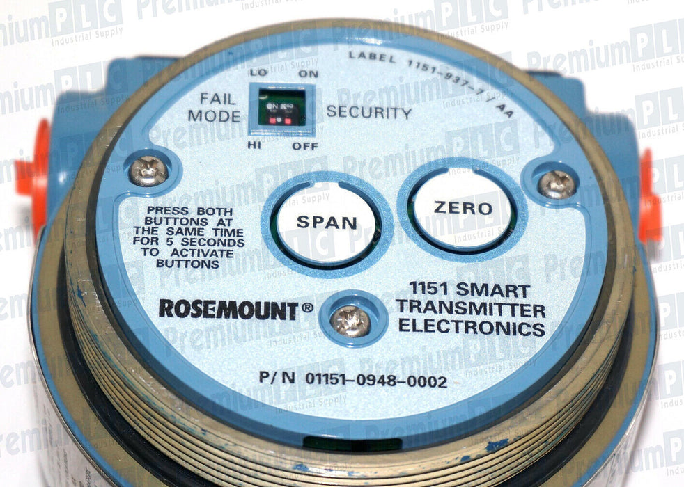 ROSEMOUNT 1151GP4S22S1L4M4D6 1151 PRESSURE TRANSMITTER W/ 01151-0948-0002 NEW