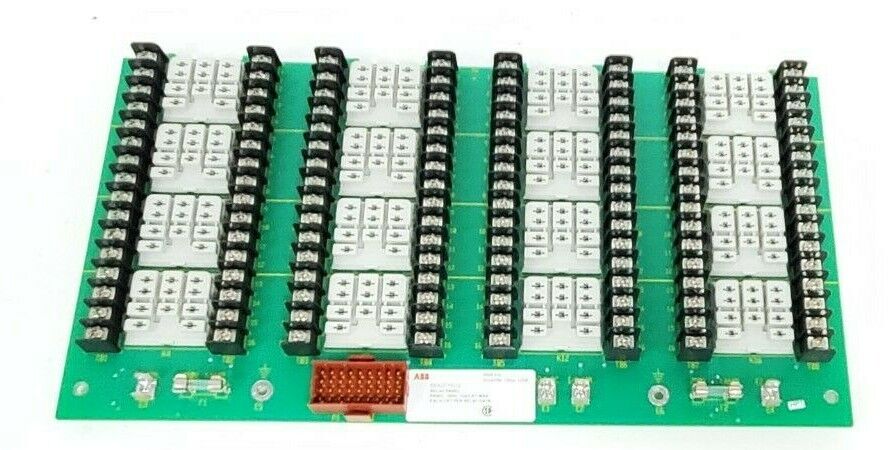 ABB 6642016D2 RELAY PANEL 300V, 10A/CKT MAX