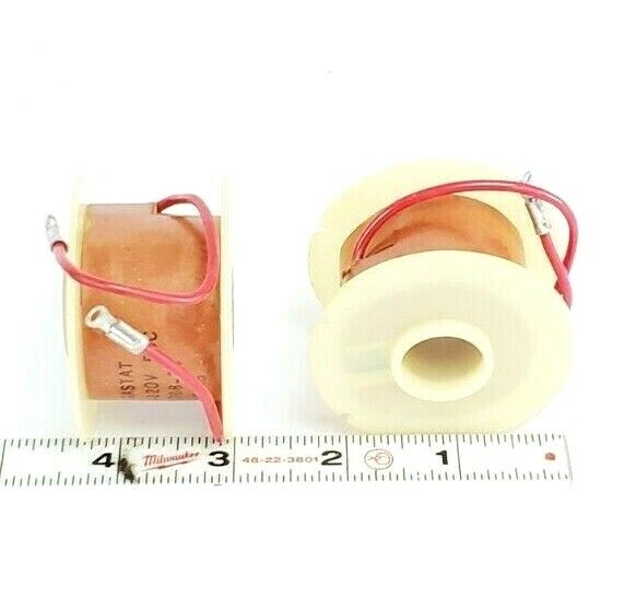 LOT OF 2 NEW AGASTAT 1708-39 TIME DELAY RELAY COILS, 110-120V, 50C, 170839