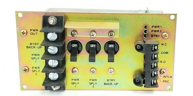FISHER ROSEMOUNT 41B7961X04R UNIT FROM CP7101X1-A4 POWER DISTRIBUTION PANEL