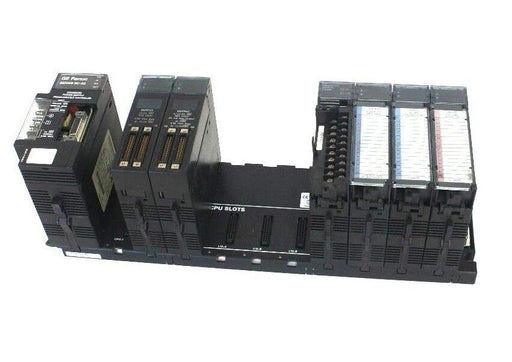 GE FANUC IC693CHS391L 10 SLOT RACK W/ IC693PWR321Y IC693MDL753F IC693MDL752E ECT