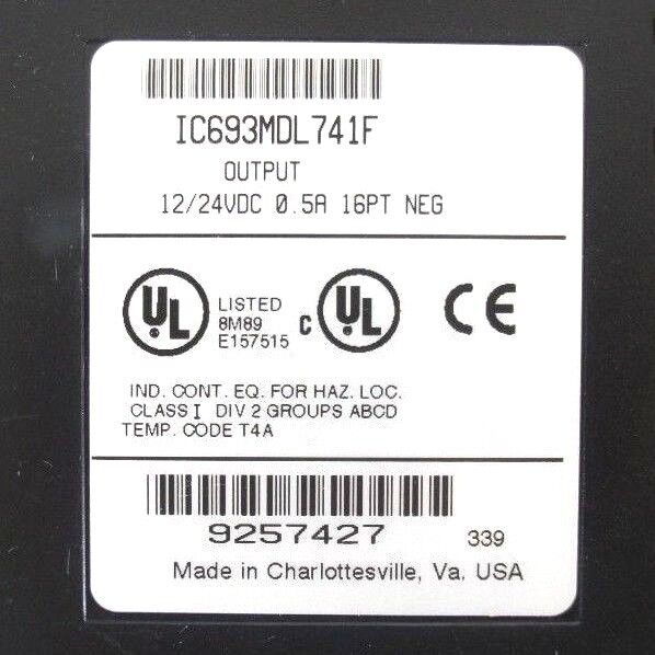 GE FANUC IC693CHS391L 10 SLOT RACK W/ IC693PWR321Y IC693MDL753F IC693MDL752E ECT