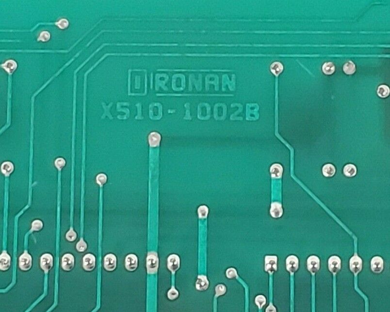 RONAN X510-201 R1 CIRCUIT BOARD X510-1002B