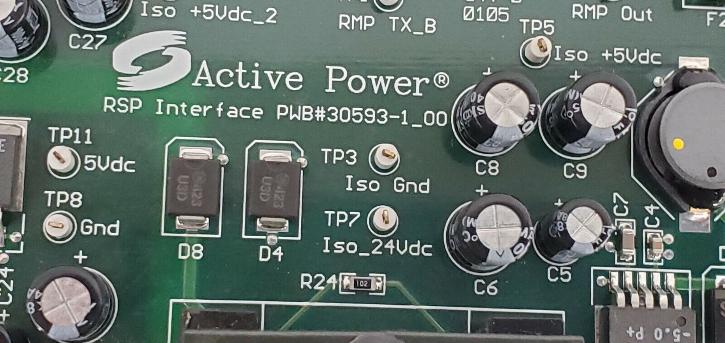 NEW ACTIVE POWER RSP INTERFACE PWB# 3053-1_00 BOARD 30592-1 REV. B