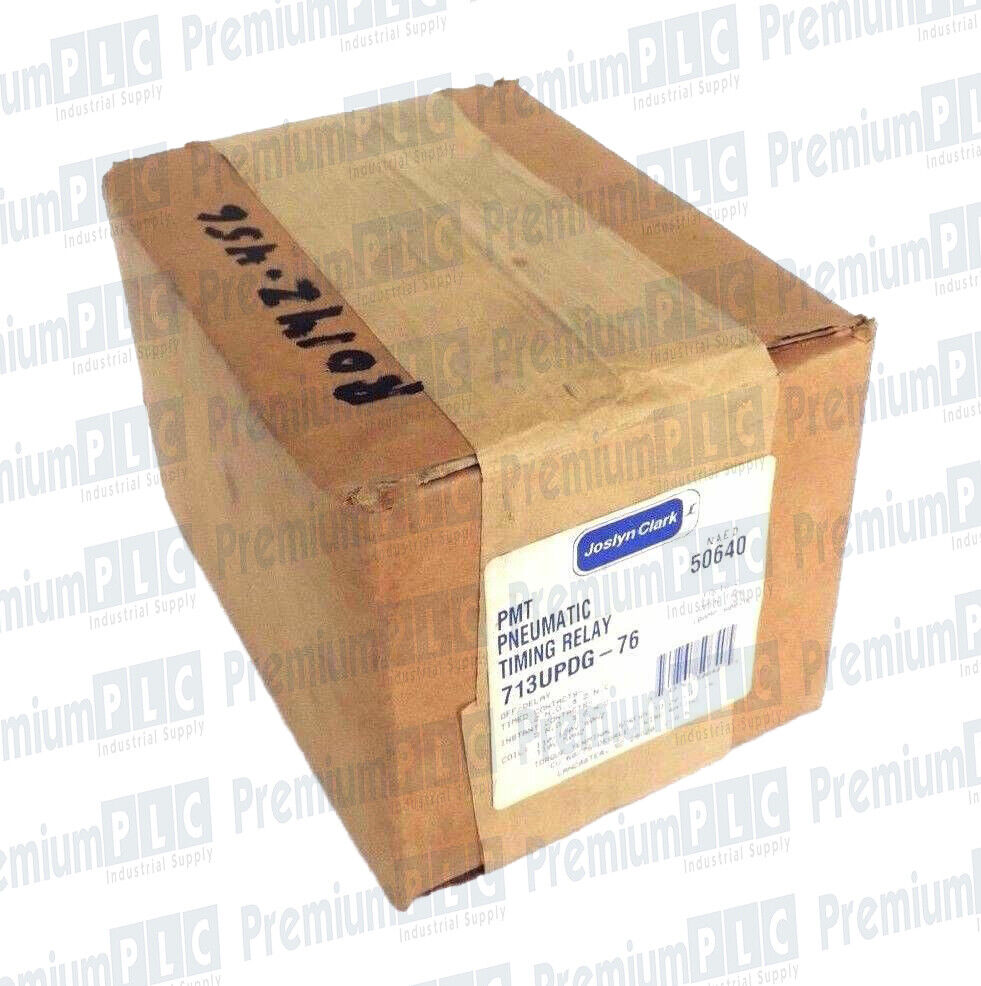NEW F/S JOSLYN CLARK 713UPDG-76 PMT PNEUMATIC TIMING RELAY 713UPDG76 COIL 120V