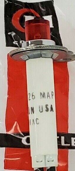 LOT OF 2 NIB CUTLER-HAMMER D26MAP-120 RELAY INDICATING LAMPS, 120VAC, D26MAP120