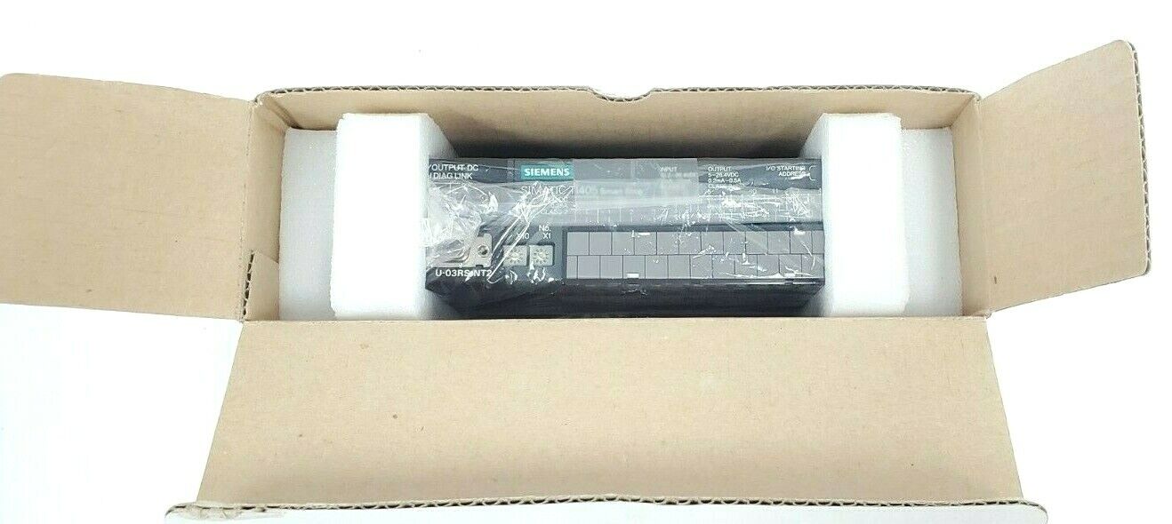 SIEMENS U-03RS-NT2 SIMATIC TI405 SMART SLICE I/O MODULE 10 DC INPUT U03RSNT2