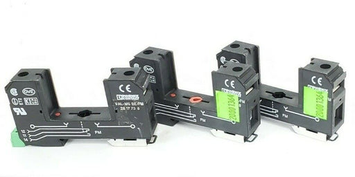 LOT OF 3 PHOENIX CONTACT 2817738 BASE ELEMENTS VAL-MS BE/FM