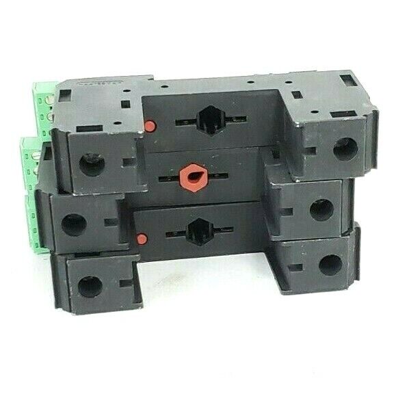 LOT OF 3 PHOENIX CONTACT 2817738 BASE ELEMENTS VAL-MS BE/FM