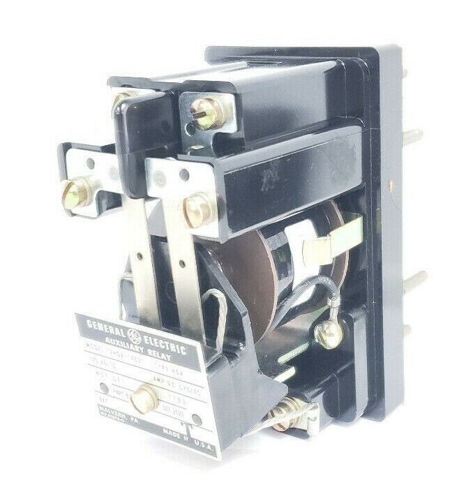 GENERAL ELECTRIC 12-HGA11A52 AUXILIARY RELAY, TYPE HGA, 125V, 12HGA11A52