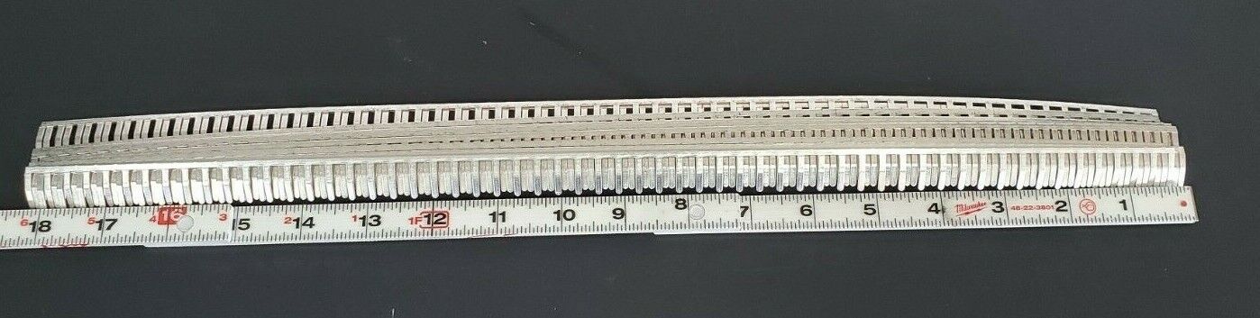 LOT OF 10 NEW WEIDMULLER 54350 TERMINAL BLOCK JUMPERS 58-POLE ANGLED 0545300000