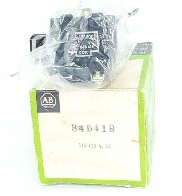 NIB ALLEN BRADLEY 84D418 COIL 115-125V DC