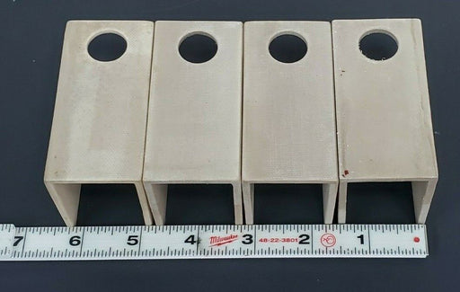 LOT OF 4 NEW WESTINGHOUSE 366C147-H05 PUMP INSULATING CHANNELS 366C147-Y05