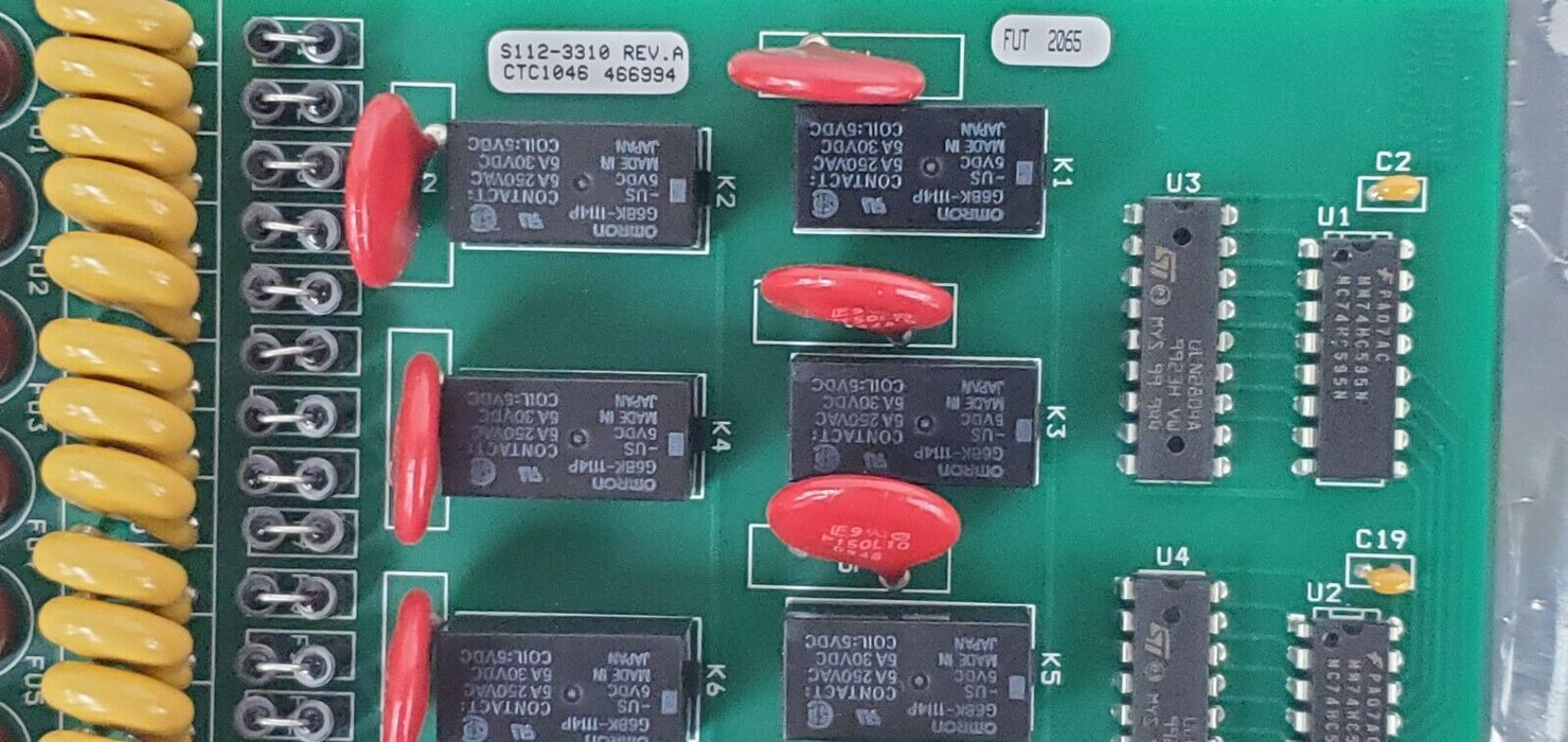 ESC ENVIRONMENTAL SYSTEMS S112-3310 REV. A S1123310