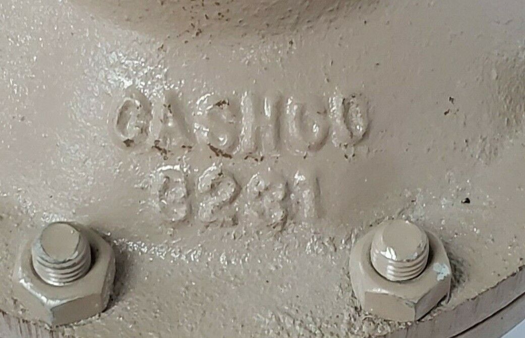 CASHCO TYPE D 10-40PSI REGULATOR VALVE ASSY W/ 0-100PSI GAUGE & QT8-316 FITTING