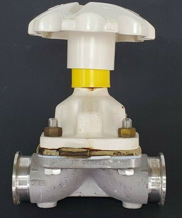 SAUNDERS GATE VALVE W/ ITT GRINNELL 1820 1-1/2" DIAPHRAGM