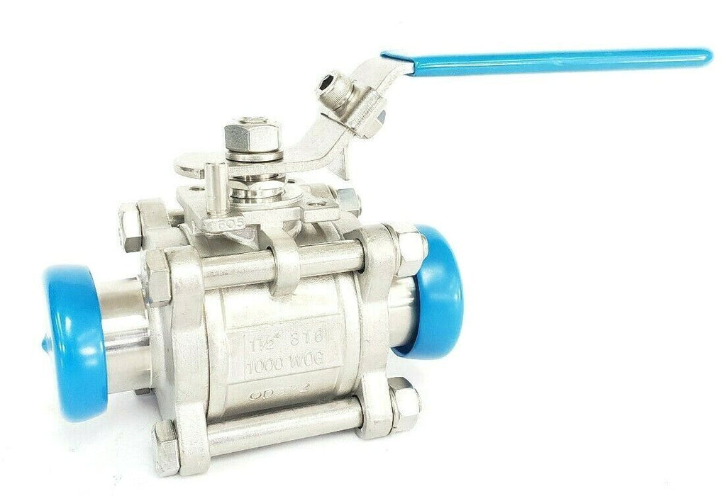 VNE APPLETON A3 OD372 BALL VALVE 1-1/2" 316 1000 WOG DN40 NH990 NH350