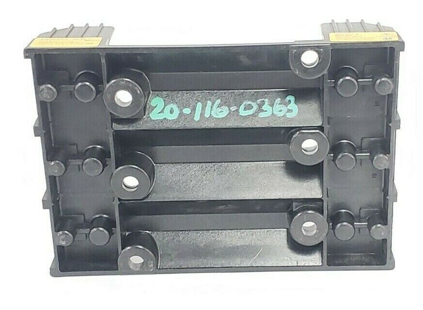 COOPER BUSSMANN H60030-3PR 3-POLE FUSE BLOCK 600V-30A, H600303PR