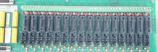 FISHER 41B7289X022-69 RELAY OUTPUT BOARD TYPE CL67741 CL6774X1-A2 (NO RELAYS)