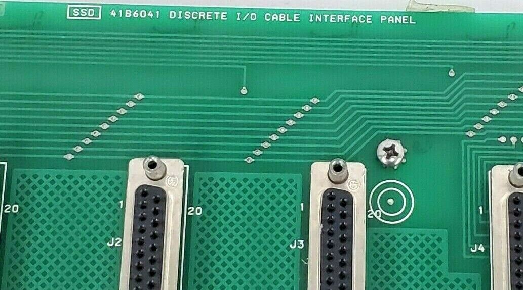 FISHER CL6741X1-A2 I/O CABLE INTERFACE PANEL 41B6041 CL6741 41B7293X022-91