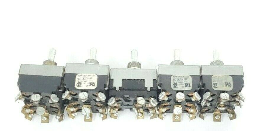 LOT OF 5 MCGILL 0140-3023 TOGGLE SWITCHES 01403023