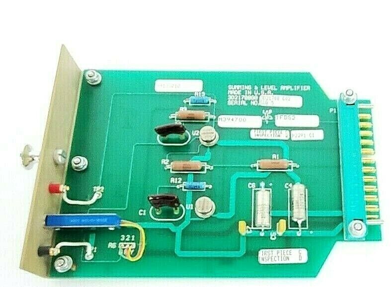 WESTINGHOUSE 3D21708G02 SUB 5 SUMMING & LEVEL AMPLIFIER BOARD