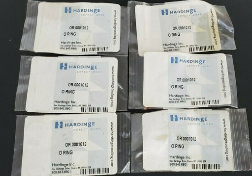 LOT OF 6 NEW HARDING OR 0001012 "O" RINGS
