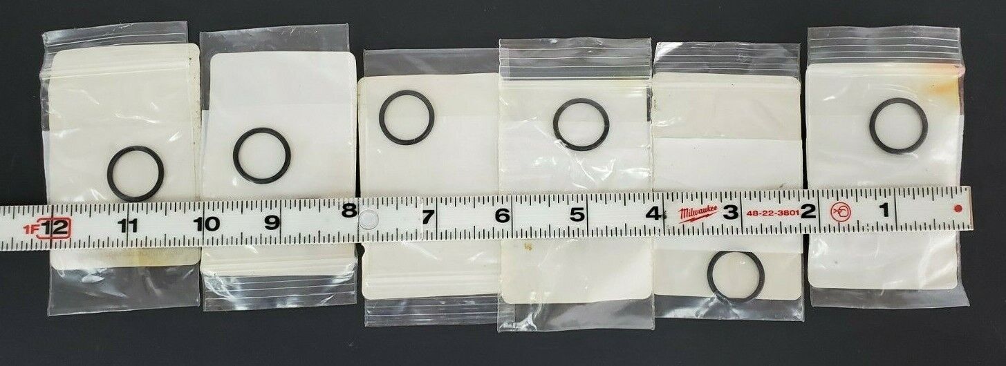 LOT OF 6 NEW HARDING OR 0001012 "O" RINGS