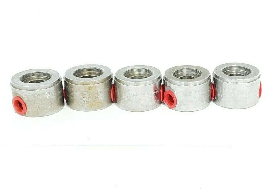 LOT OF 5 PETER PAUL SOLENOID VALVE BASES