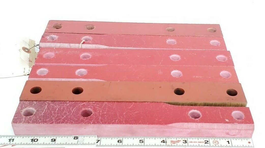 LOT OF 6 WESTINGHOUSE 200B458H01 FIBER SUPPORTS