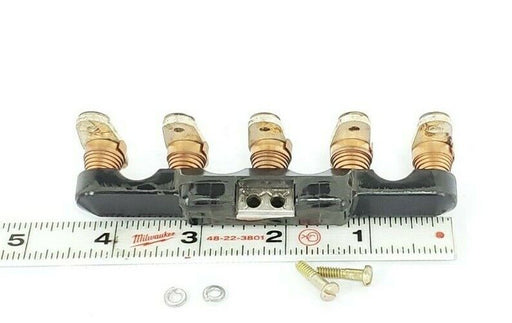 NEW ALLEN-BRADLEY X-40604 CROSS BAR CONTACT BLOCK ASSEMBLY, 5NO, 30A, X40604