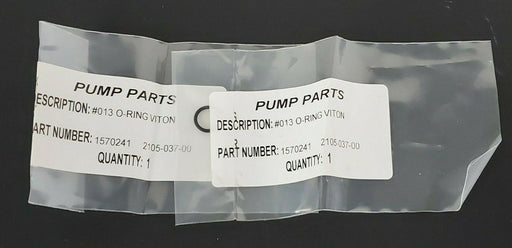LOT OF 2 NEW AMT PUMPS #013 O-RINGS VITON P/N: 1570241 2105-037-00