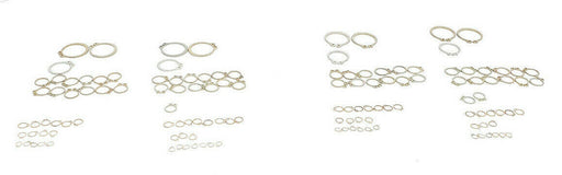 LOT OF 4 NEW WESTINGHOUSE AL-33430Y 8/7 RETAINING RING ASST KITS (INCOMPLETE)