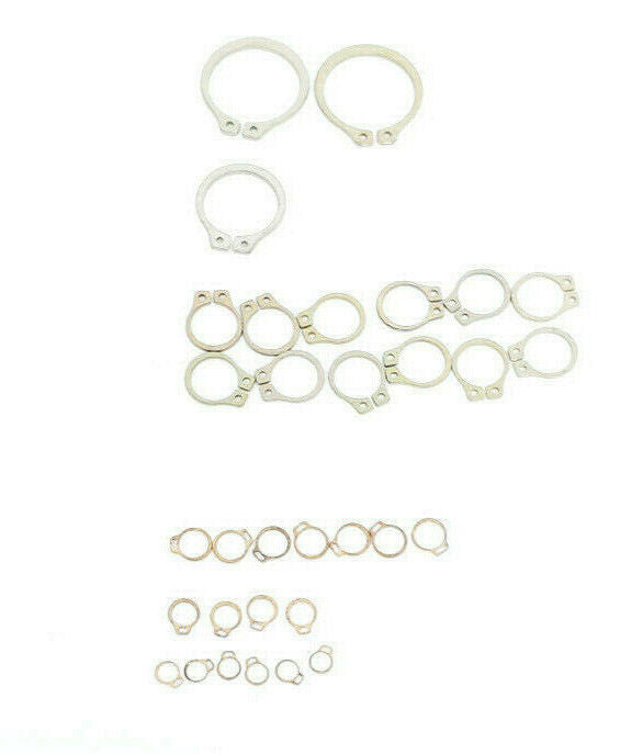 LOT OF 4 NEW WESTINGHOUSE AL-33430Y 8/7 RETAINING RING ASST KITS (INCOMPLETE)