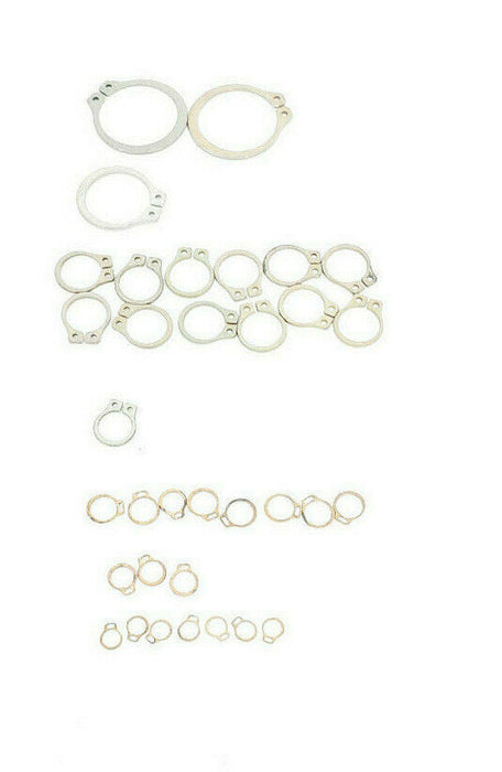 LOT OF 4 NEW WESTINGHOUSE AL-33430Y 8/7 RETAINING RING ASST KITS (INCOMPLETE)