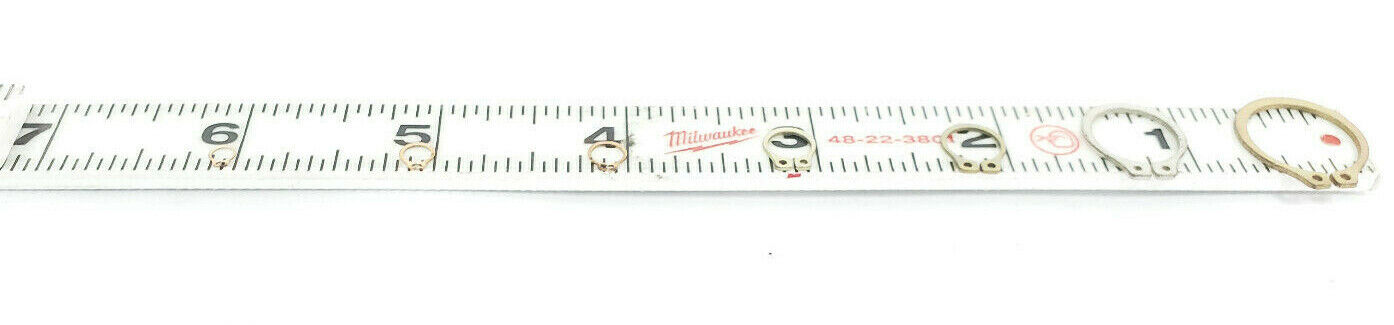 LOT OF 4 NEW WESTINGHOUSE AL-33430Y 8/7 RETAINING RING ASST KITS (INCOMPLETE)