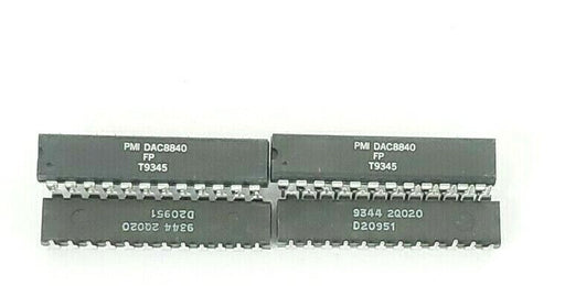 LOT OF 4 NEW PRECISION MONOLITHIC DAC8840FP IC CHIPS 24PIN