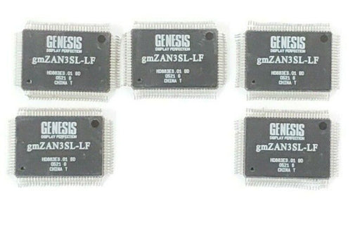 LOT OF 5 NEW GENESIS gmZAN3SL-LF IC CHIPS GMZAN3SLLFBD