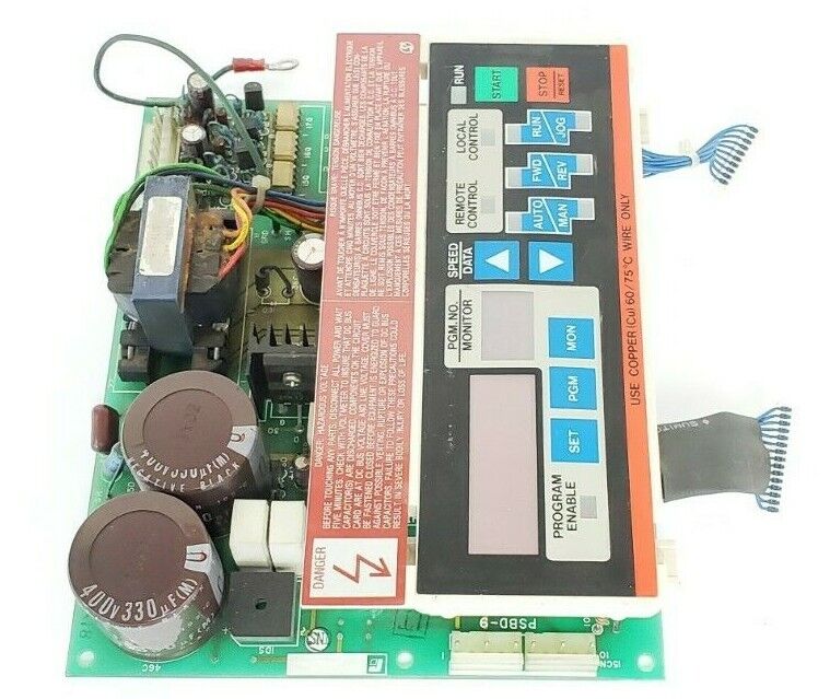 BALDOR RELIANCE MD-B3011G PC BOARD W/ KEYPAD PSBD-9