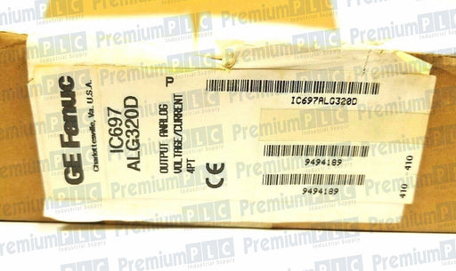 NEW GE FANUC IC697ALG320D 4PT OUTPUT ANALOG MODULE IC697ALG320 44A729580-G01