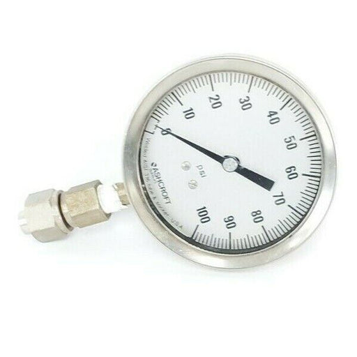 ASHCROFT 238A460-01 REV. E 0-100PSI PRESSURE GAUGE 238A46001