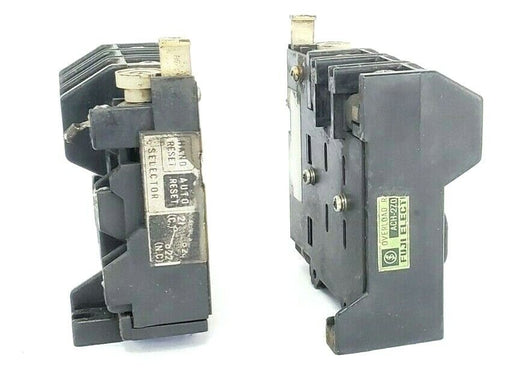 LOT OF 2 FUJI ELECTRIC ACH-2Z01 OVERLOAD RELAYS ACH2Z01