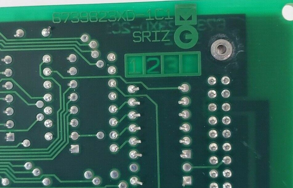 MERLIN GERIN SRIZ 6739824 CIRCUIT BOARD 6739823XD-4C1 6739823XD-1C1