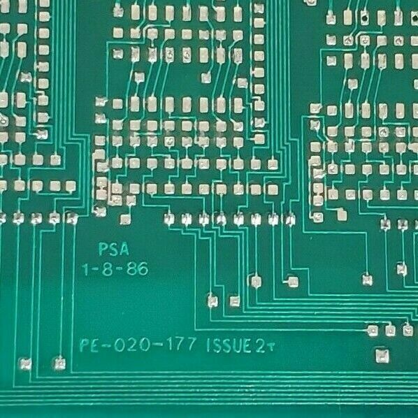 LOT OF 8 CEAC LINE CONTROL PA-020-177 PCB CIRCUIT BOARDS ISS. 2